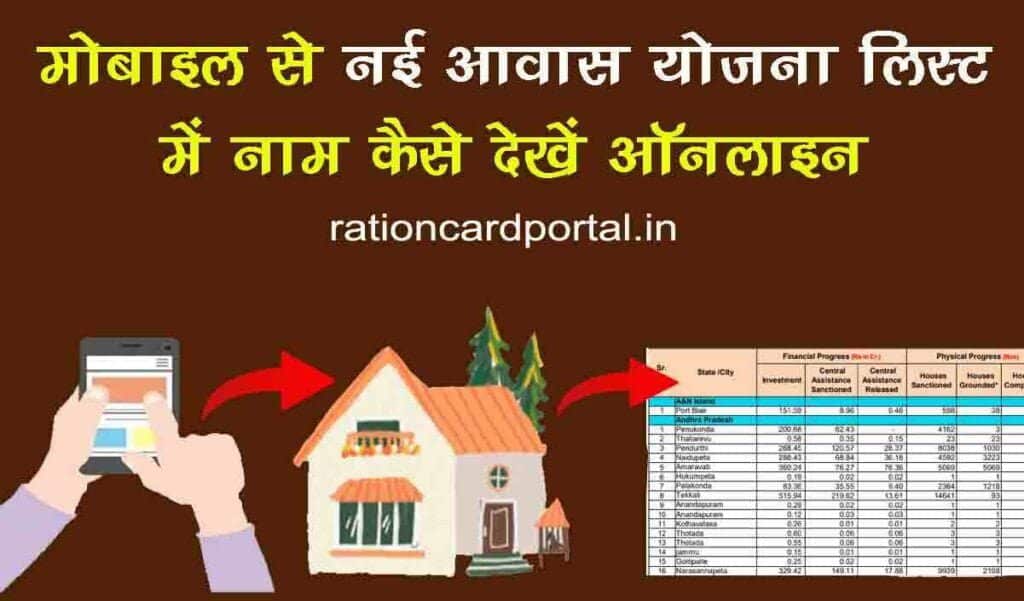 awas yojana new list check